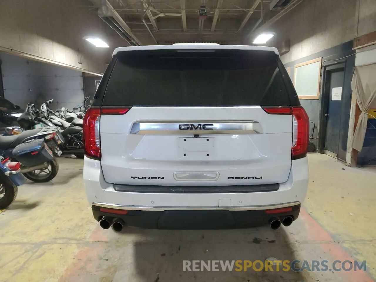6 fotografías del automóvil dañado 1GKS2JKL8MR434043 GMC YUKON 2021