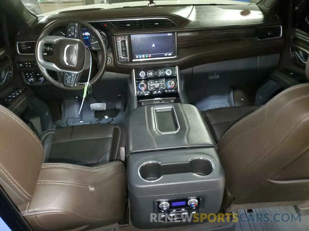 8 fotografías del automóvil dañado 1GKS2JKL8MR434043 GMC YUKON 2021