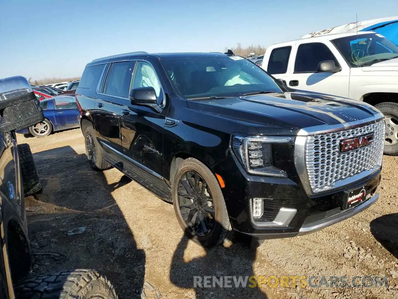 4 fotografías del automóvil dañado 1GKS2JKL8MR448914 GMC YUKON 2021