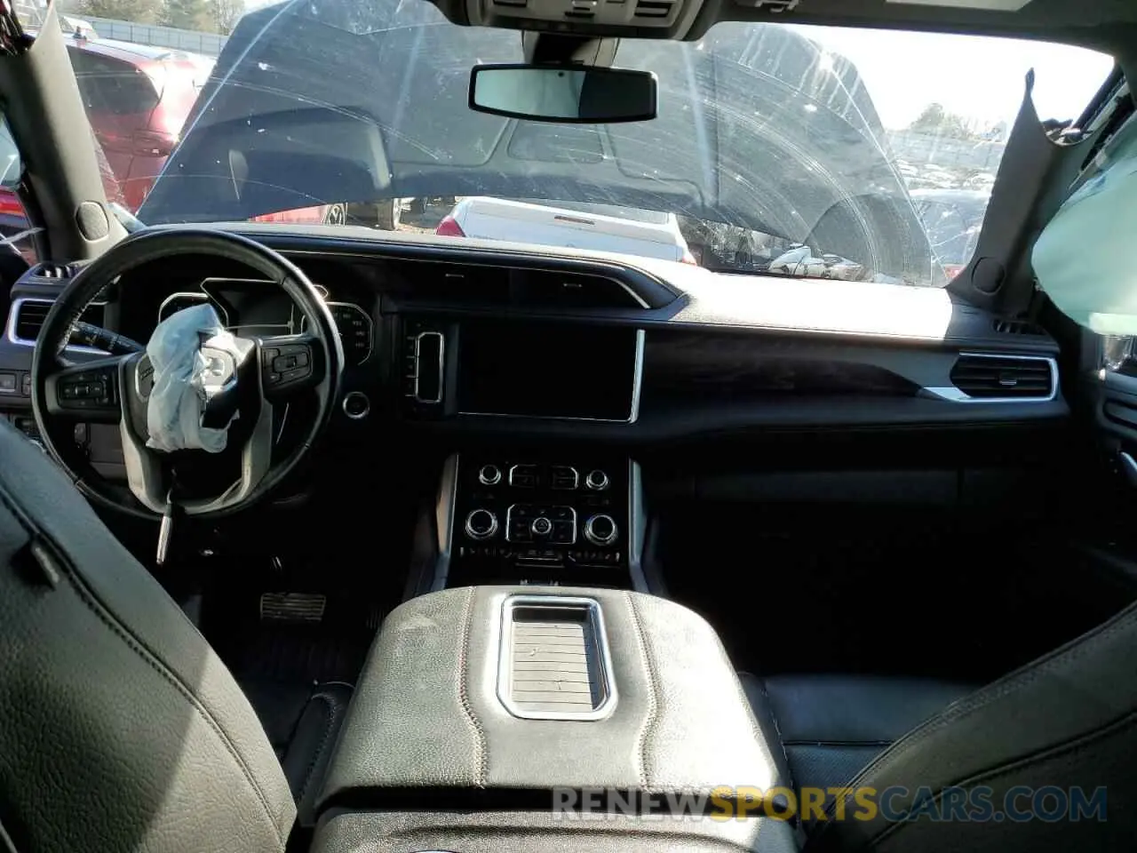 8 fotografías del automóvil dañado 1GKS2JKL8MR448914 GMC YUKON 2021