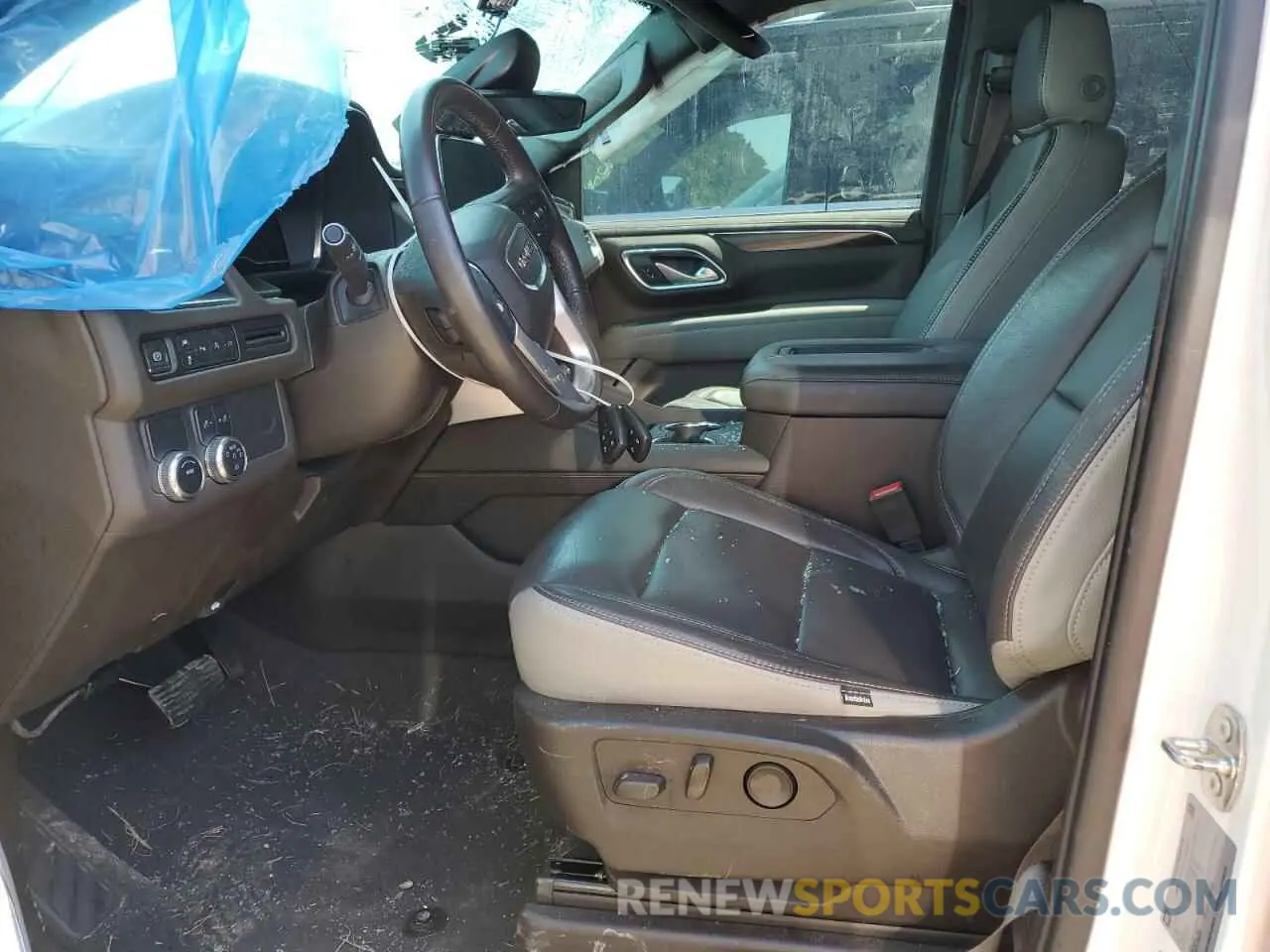 7 fotografías del automóvil dañado 1GKS1AKD7NR201865 GMC YUKON 2022
