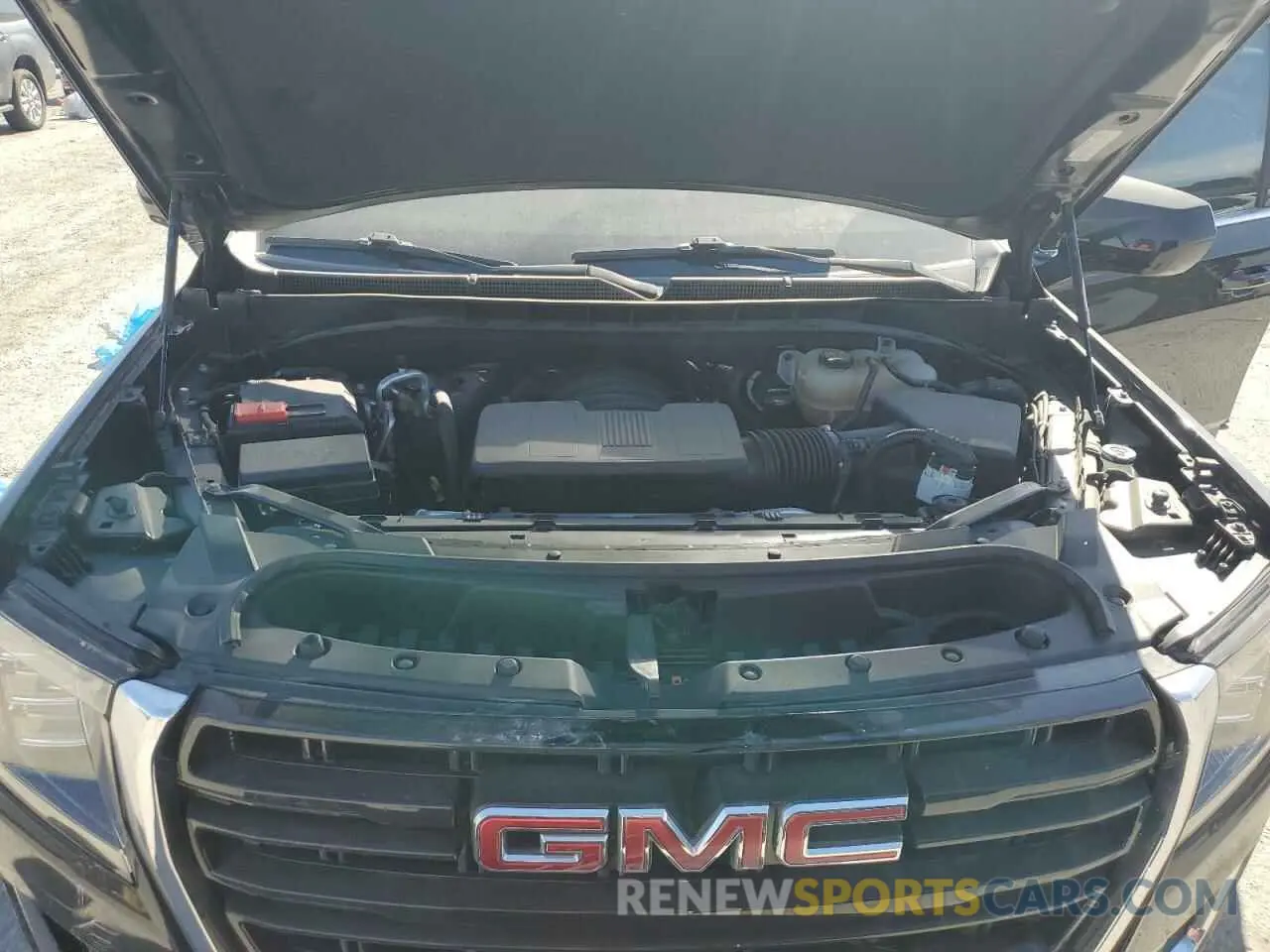 13 fotografías del automóvil dañado 1GKS1FKD7NR237651 GMC YUKON 2022