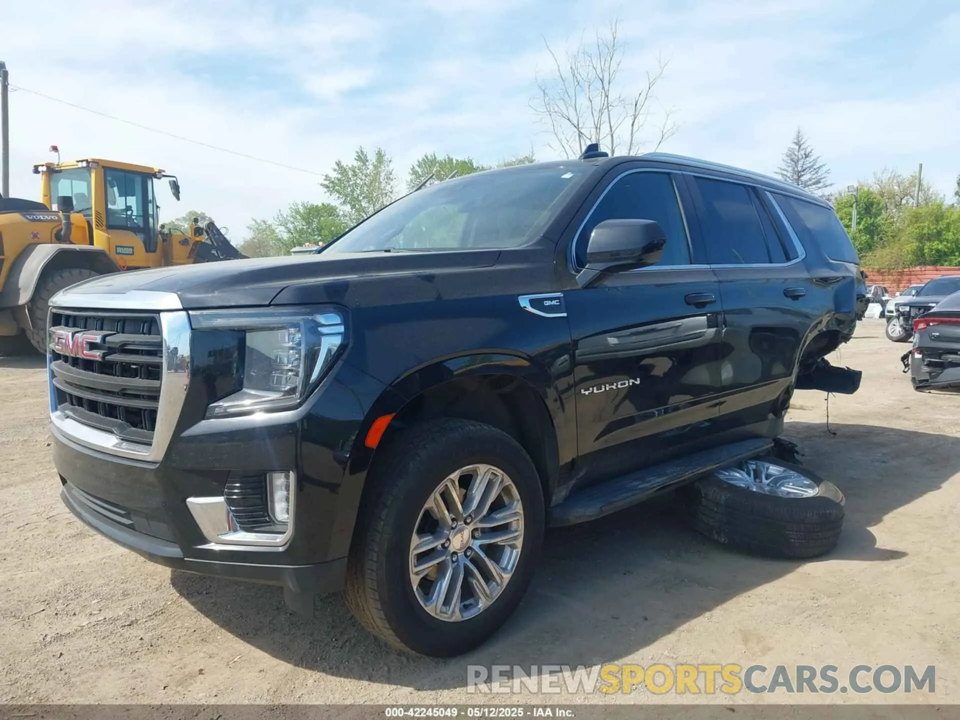 2 fotografías del automóvil dañado 1GKS2AKD6NR122426 GMC YUKON 2022