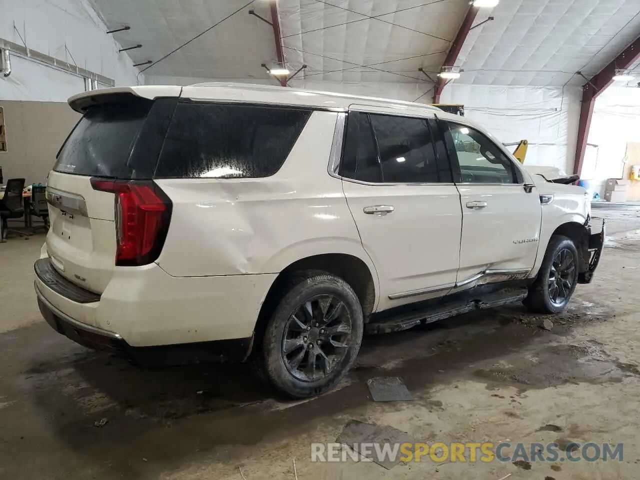 3 fotografías del automóvil dañado 1GKS2BKD6NR106829 GMC YUKON 2022