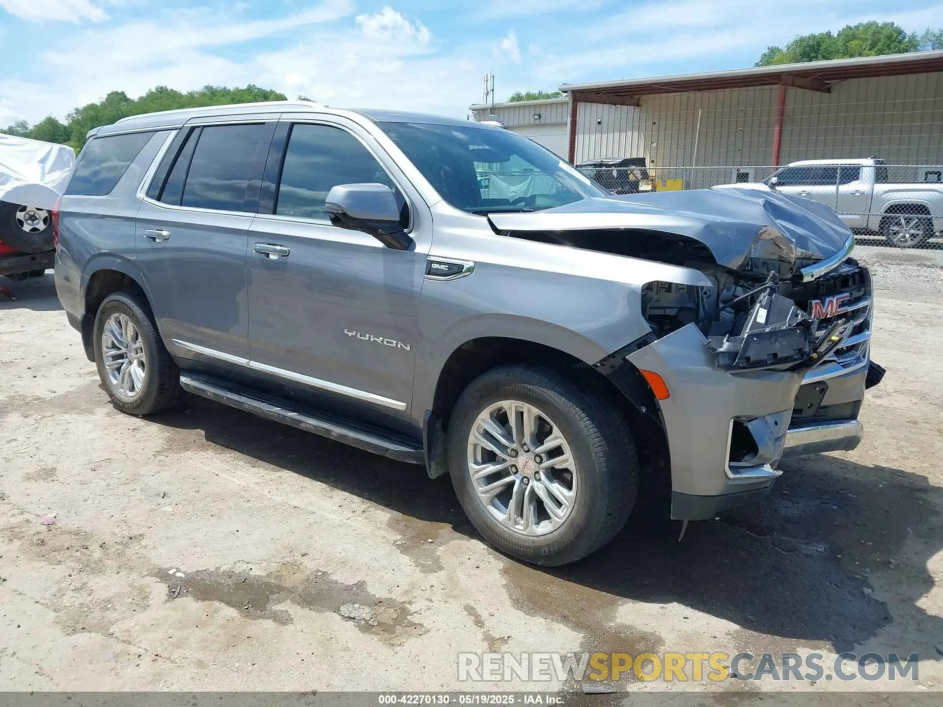 1 fotografías del automóvil dañado 1GKS2BKD8NR255663 GMC YUKON 2022