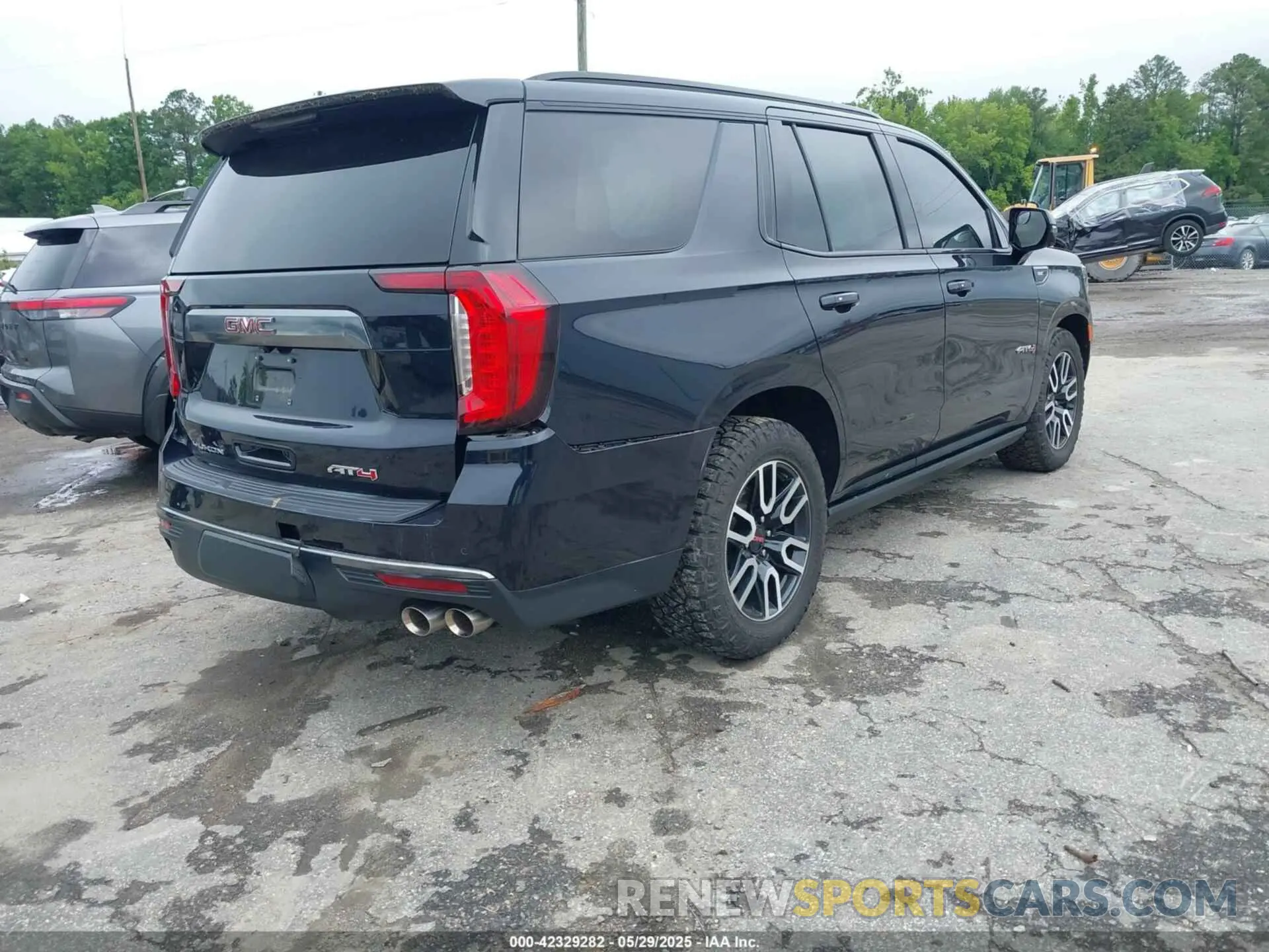 4 fotografías del automóvil dañado 1GKS2CKLXNR308618 GMC YUKON 2022
