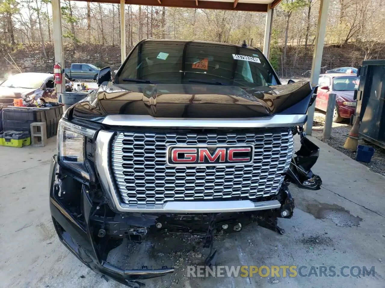5 fotografías del automóvil dañado 1GKS2DKL7NR227680 GMC YUKON 2022