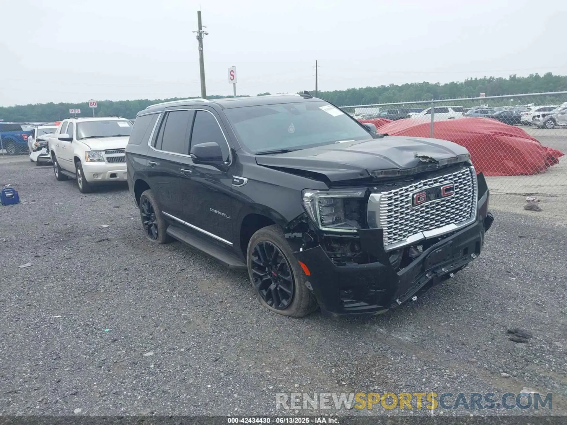 1 fotografías del automóvil dañado 1GKS2DKL7NR271890 GMC YUKON 2022