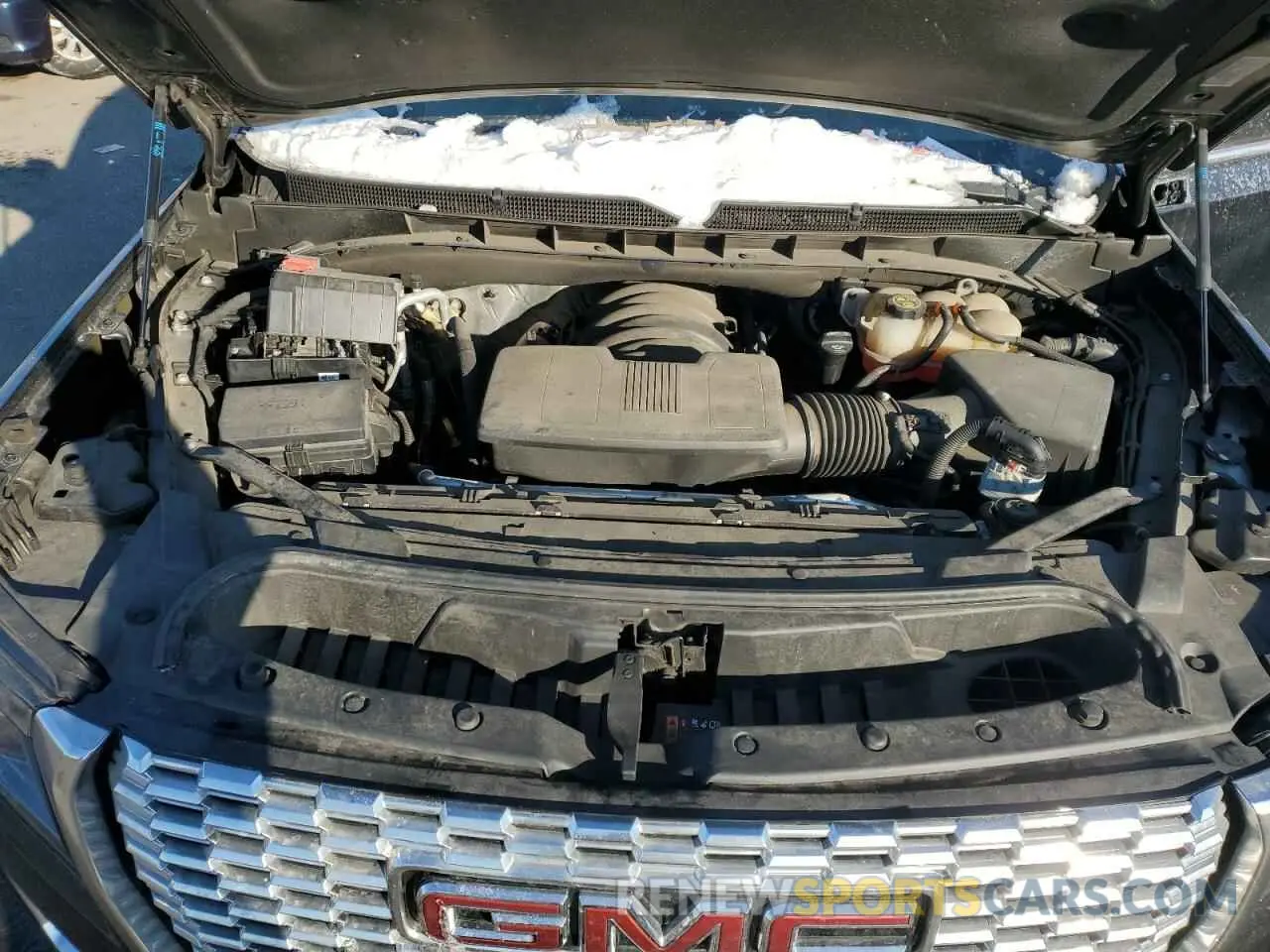 12 fotografías del automóvil dañado 1GKS2DKL8NR220110 GMC YUKON 2022