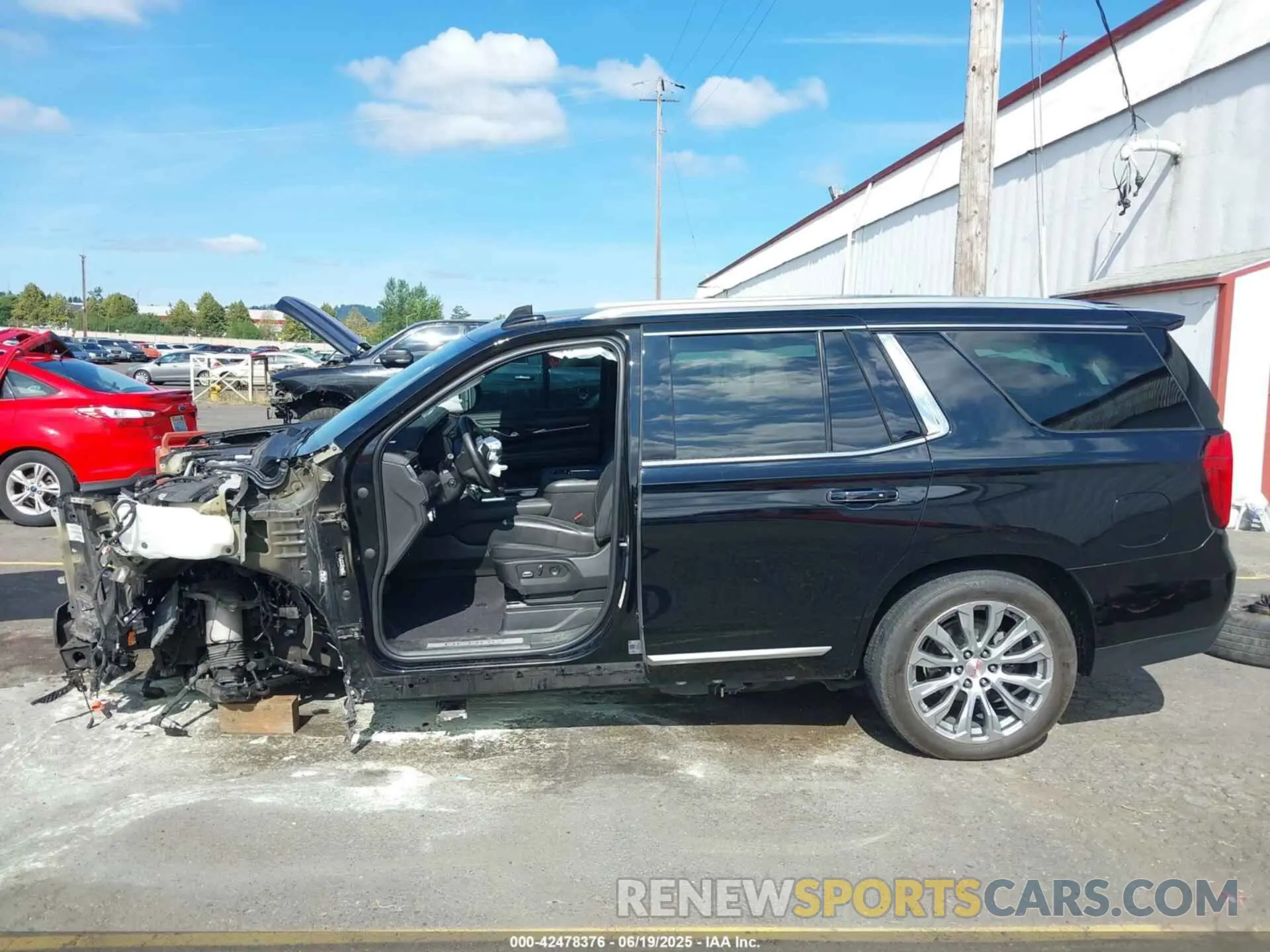 15 fotografías del automóvil dañado 1GKS2DKT9NR212274 GMC YUKON 2022