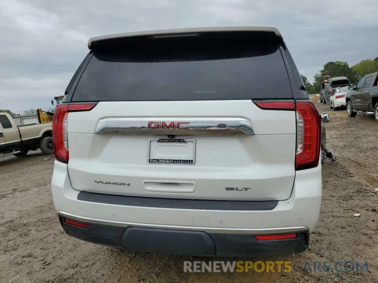 6 fotografías del automóvil dañado 1GKS2GKD0NR112073 GMC YUKON 2022