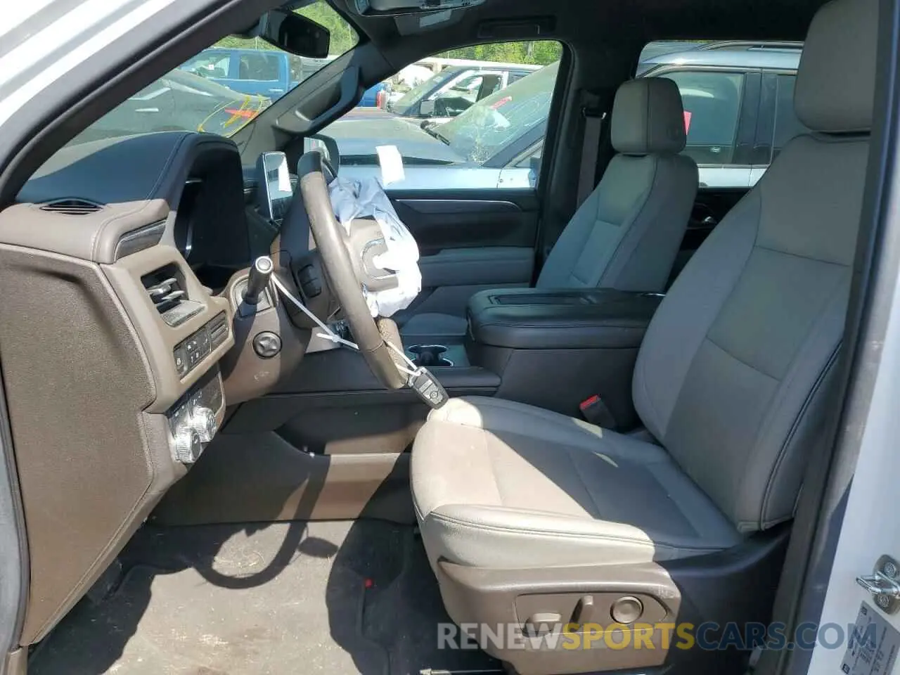 7 fotografías del automóvil dañado 1GKS2GKD0NR112073 GMC YUKON 2022