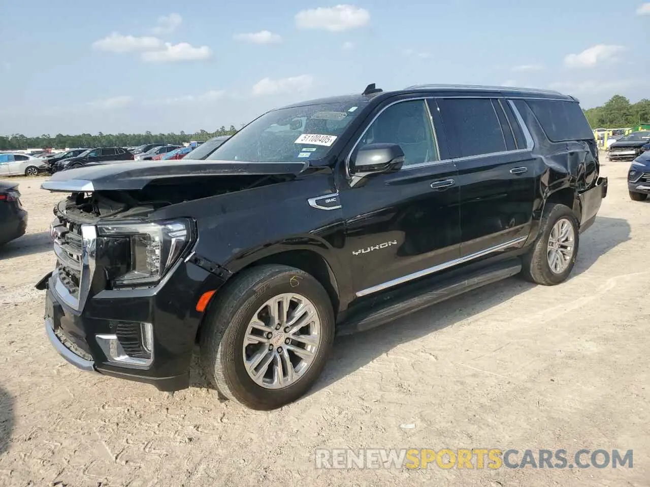 1 fotografías del automóvil dañado 1GKS2GKDXNR209507 GMC YUKON 2022