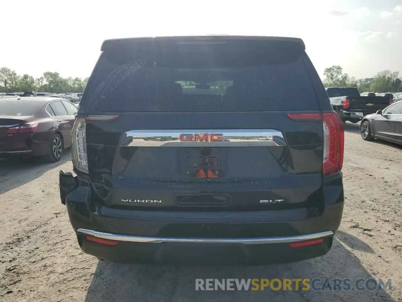 6 fotografías del automóvil dañado 1GKS2GKDXNR209507 GMC YUKON 2022