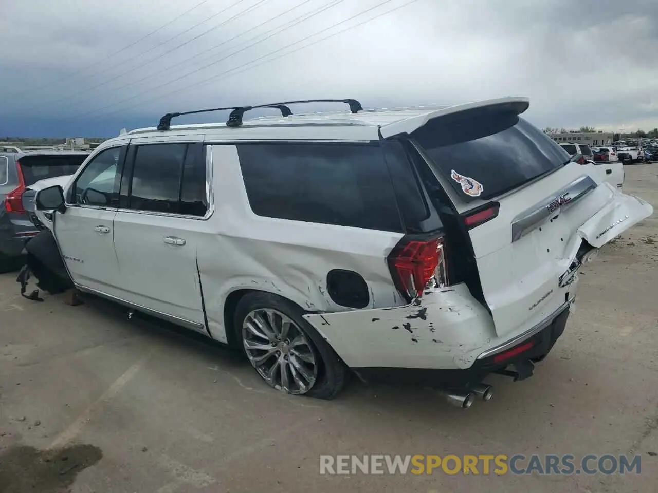 2 fotografías del automóvil dañado 1GKS2JKL2NR351029 GMC YUKON 2022