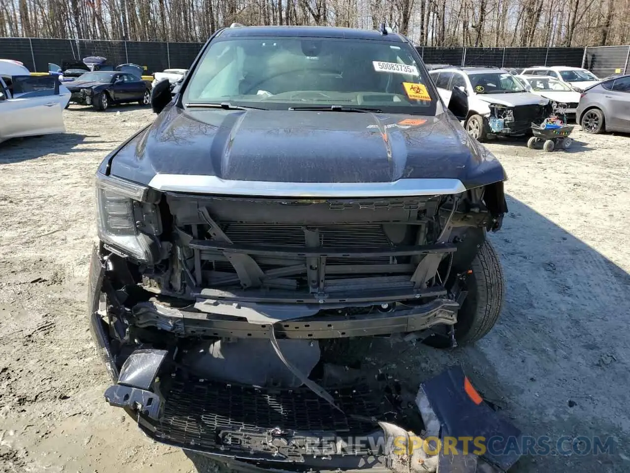 5 fotografías del automóvil dañado 1GKS2JKL9NR153838 GMC YUKON 2022