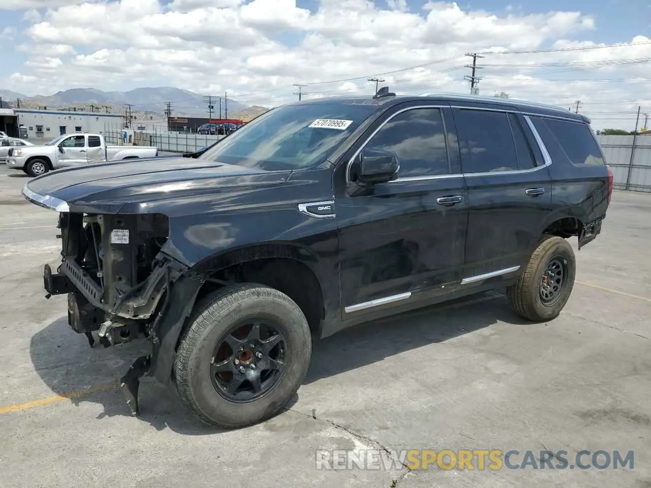 1 fotografías del automóvil dañado 1GKS1BKD7PR234731 GMC YUKON 2023