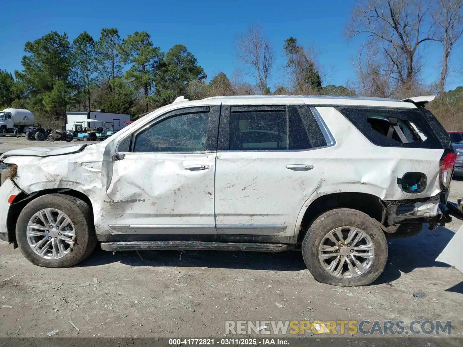 14 fotografías del automóvil dañado 1GKS1BKT2PR512815 GMC YUKON 2023