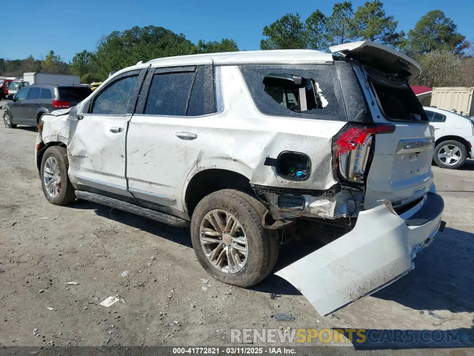 3 fotografías del automóvil dañado 1GKS1BKT2PR512815 GMC YUKON 2023