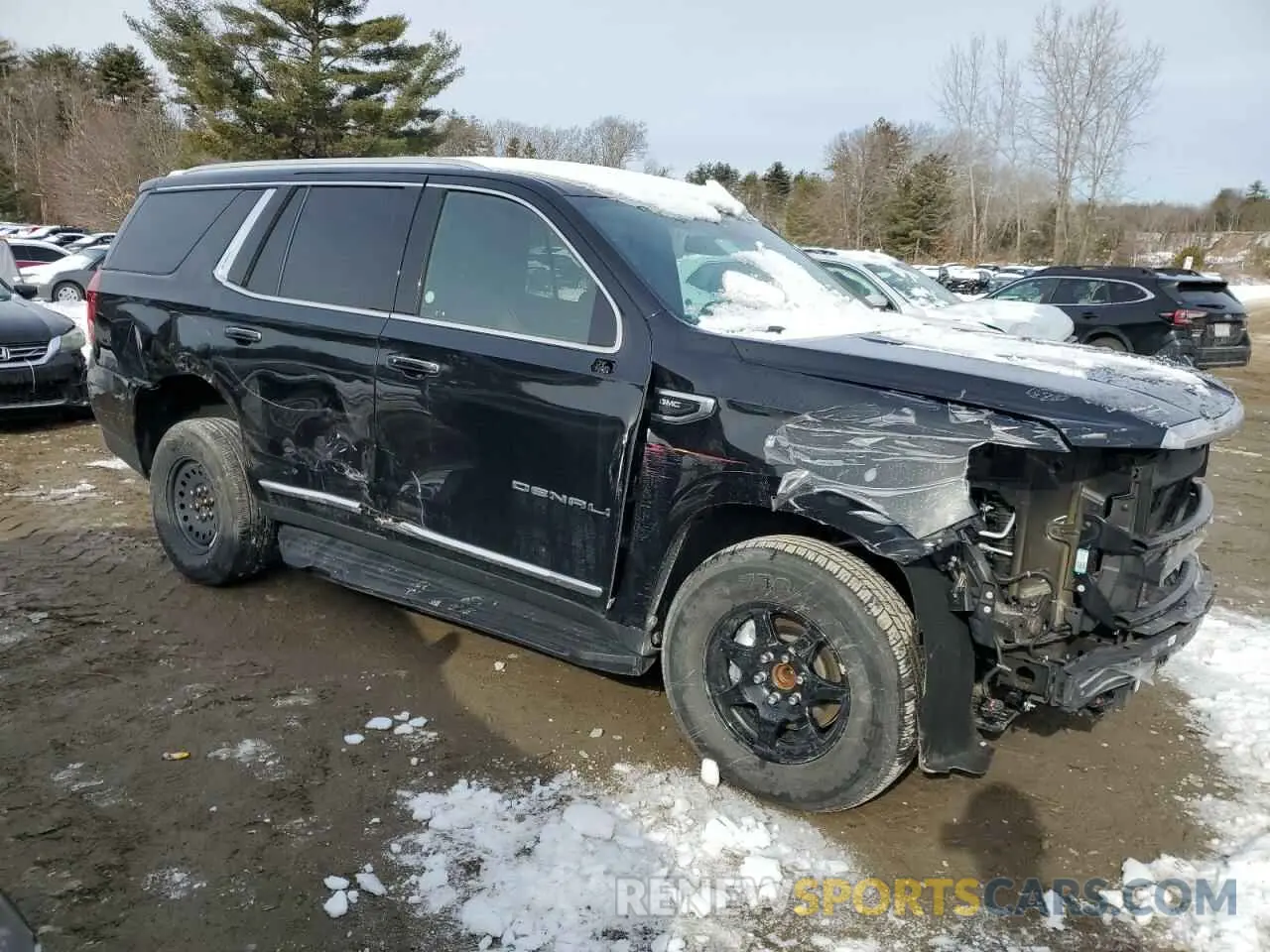 4 fotografías del automóvil dañado 1GKS1DKL0PR263524 GMC YUKON 2023