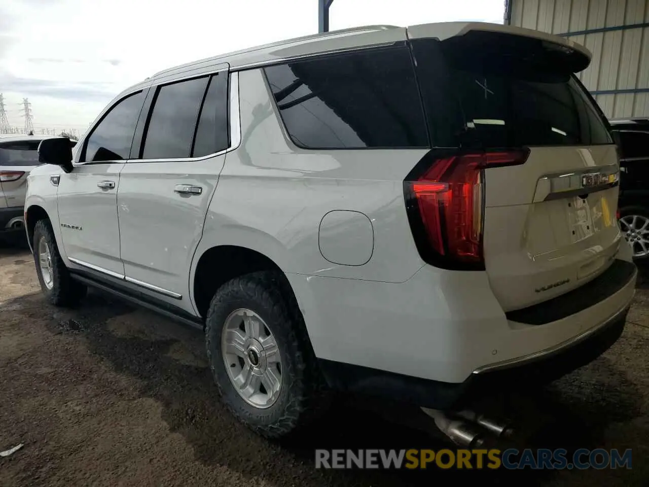 2 fotografías del automóvil dañado 1GKS1DKL1PR239104 GMC YUKON 2023
