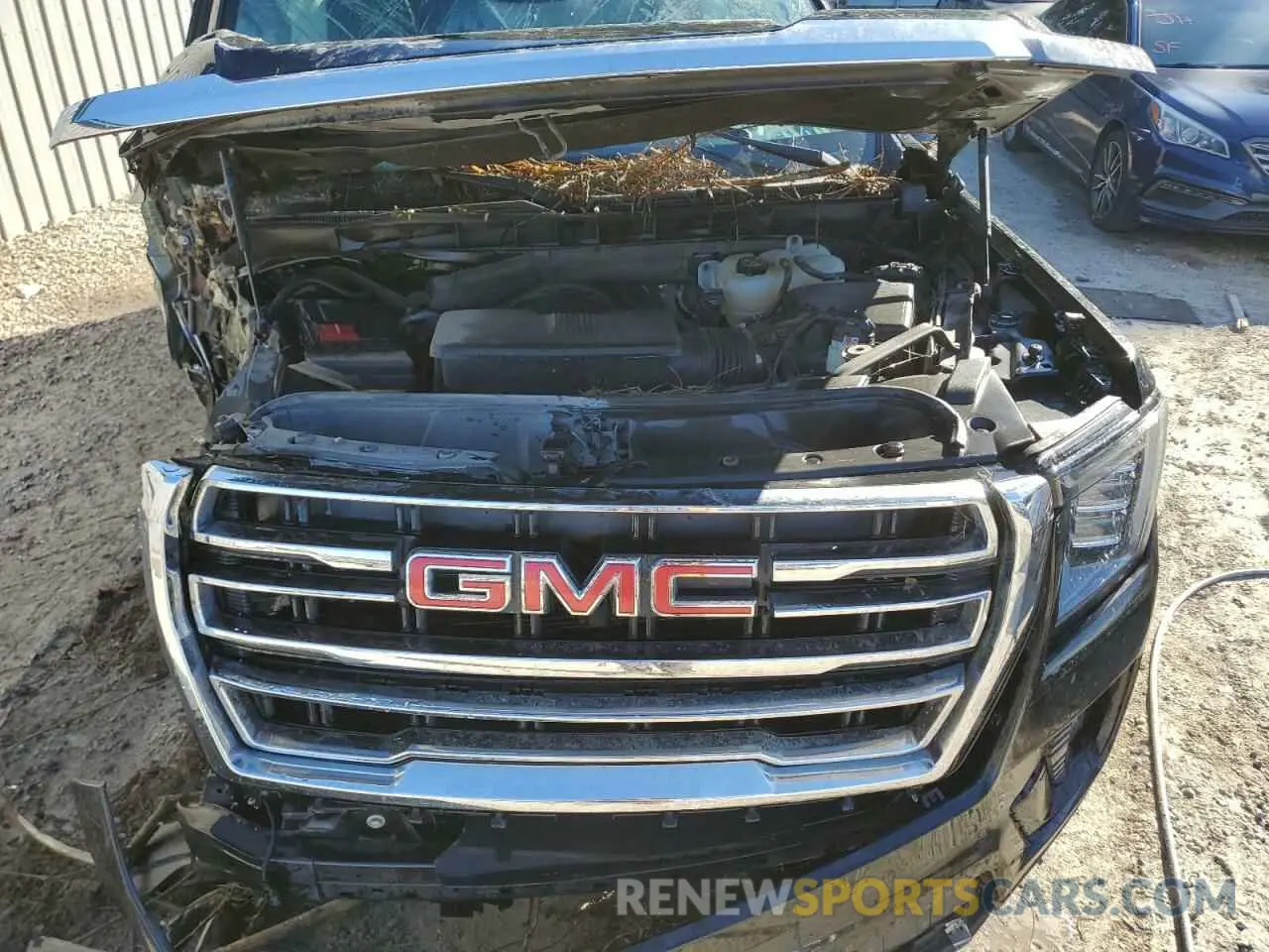 12 fotografías del automóvil dañado 1GKS1GKD9PR139844 GMC YUKON 2023