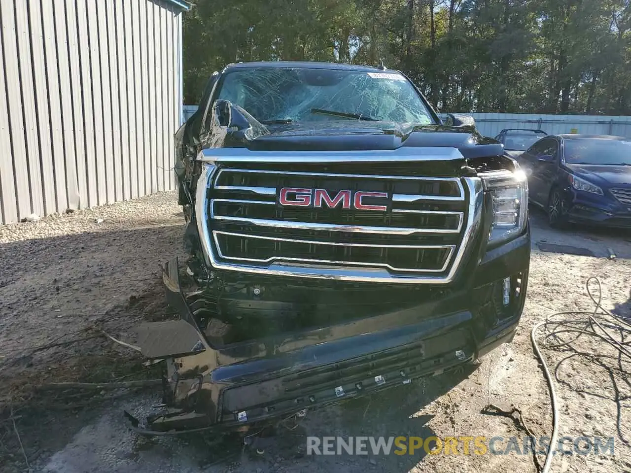 5 fotografías del automóvil dañado 1GKS1GKD9PR139844 GMC YUKON 2023