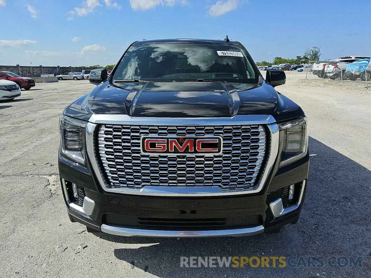 5 fotografías del automóvil dañado 1GKS1JKL3PR219077 GMC YUKON 2023