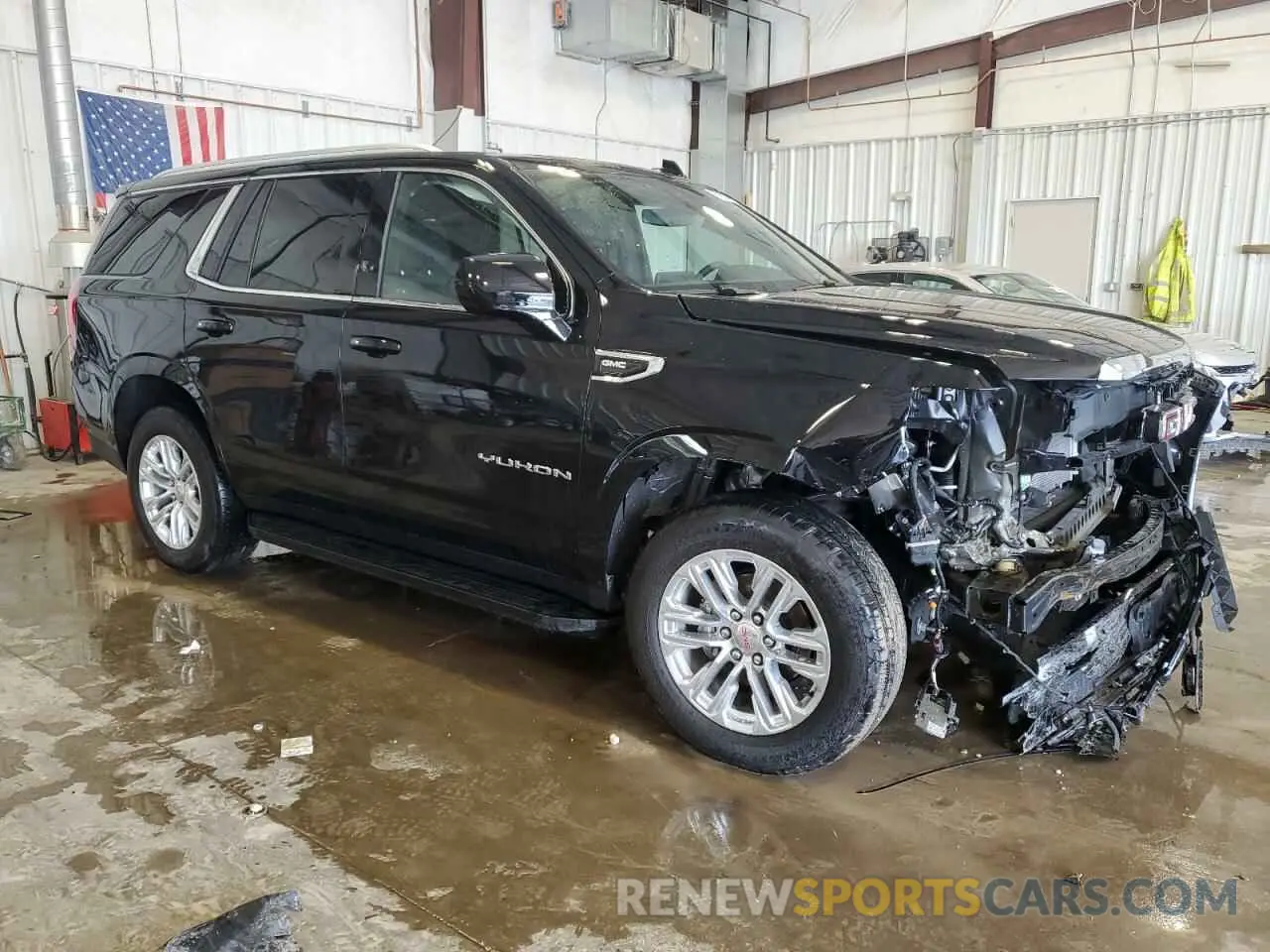 4 fotografías del automóvil dañado 1GKS2AKD3PR361158 GMC YUKON 2023