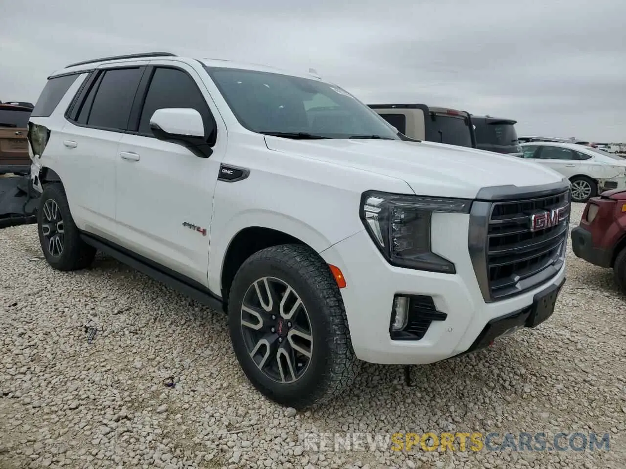 4 fotografías del automóvil dañado 1GKS2CKD2PR146446 GMC YUKON 2023
