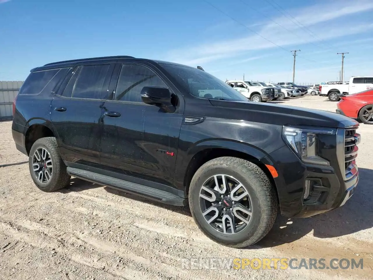 4 fotografías del automóvil dañado 1GKS2CKD3PR104271 GMC YUKON 2023