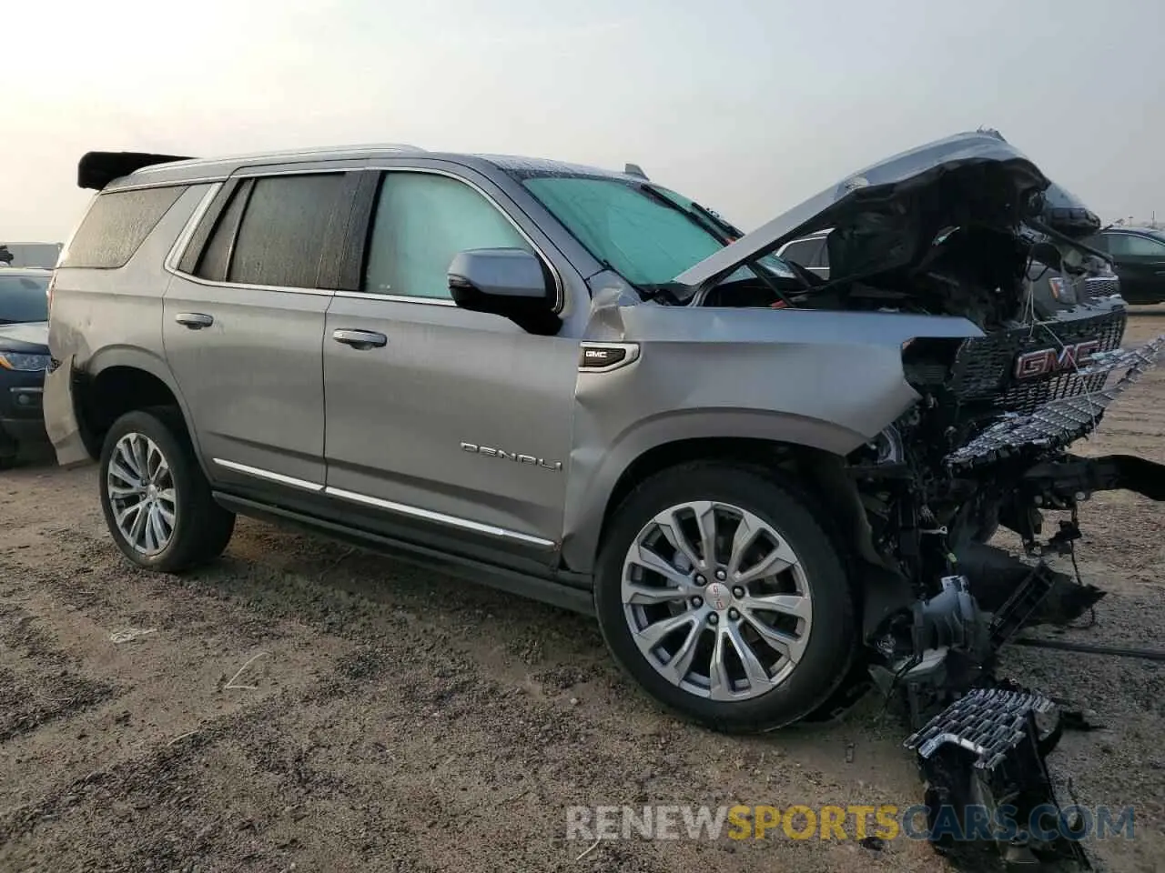 4 fotografías del automóvil dañado 1GKS2DKL7PR438879 GMC YUKON 2023