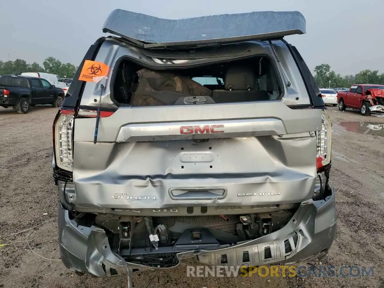 6 fotografías del automóvil dañado 1GKS2DKL7PR438879 GMC YUKON 2023