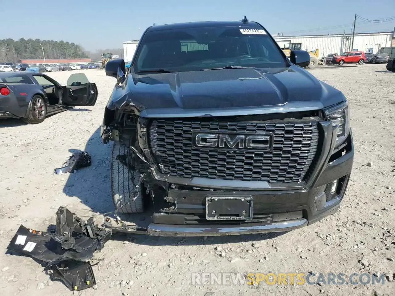 5 fotografías del automóvil dañado 1GKS2EKL1PR120178 GMC YUKON 2023