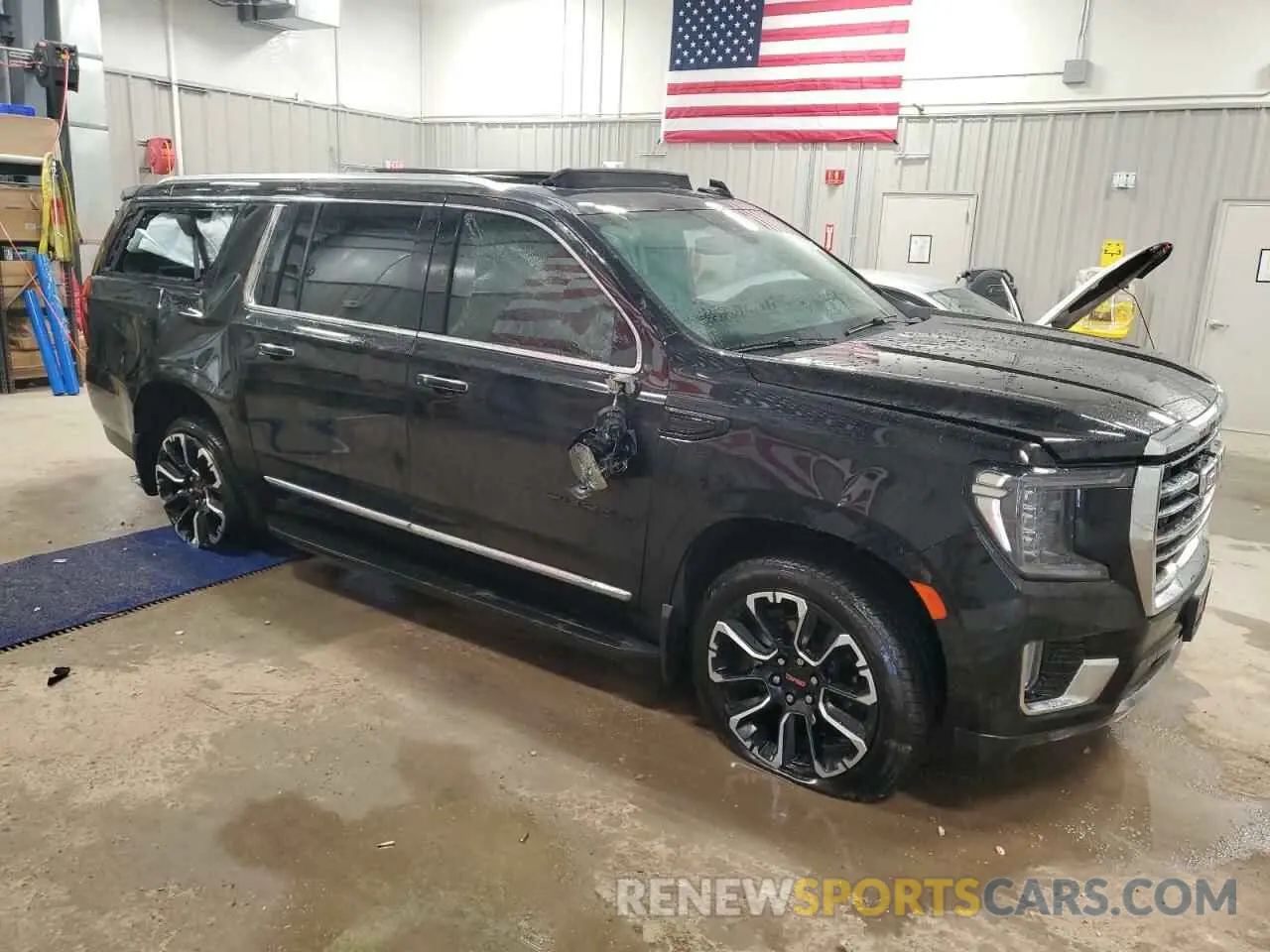 4 fotografías del automóvil dañado 1GKS2GKD1PR259778 GMC YUKON 2023