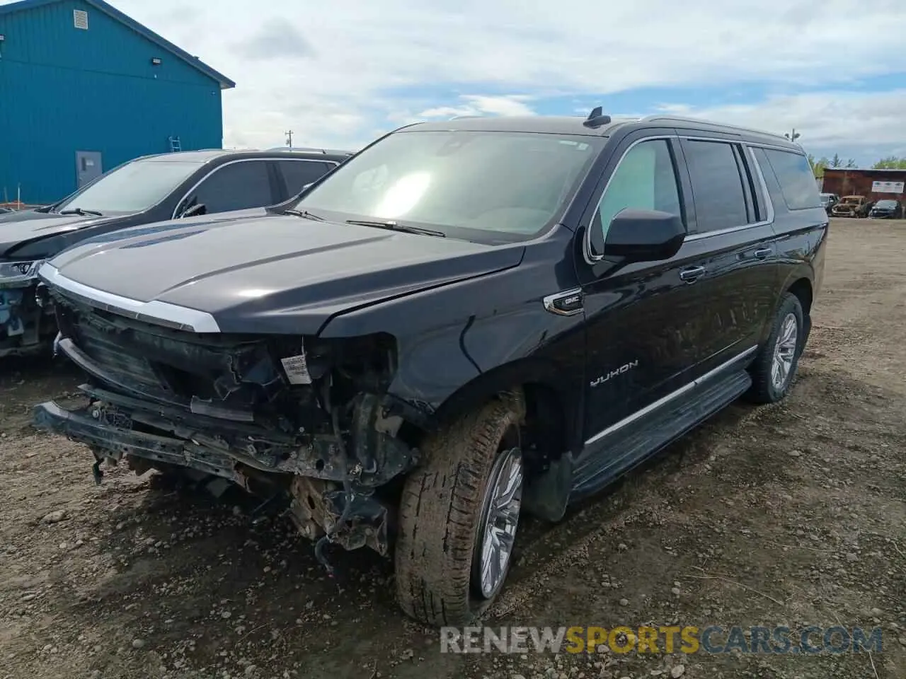 1 fotografías del automóvil dañado 1GKS2GKD2PR157079 GMC YUKON 2023