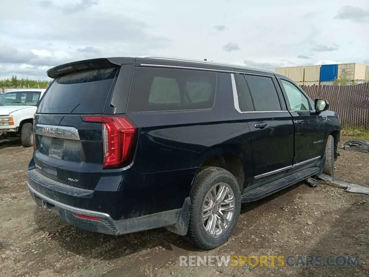 3 fotografías del automóvil dañado 1GKS2GKD2PR157079 GMC YUKON 2023
