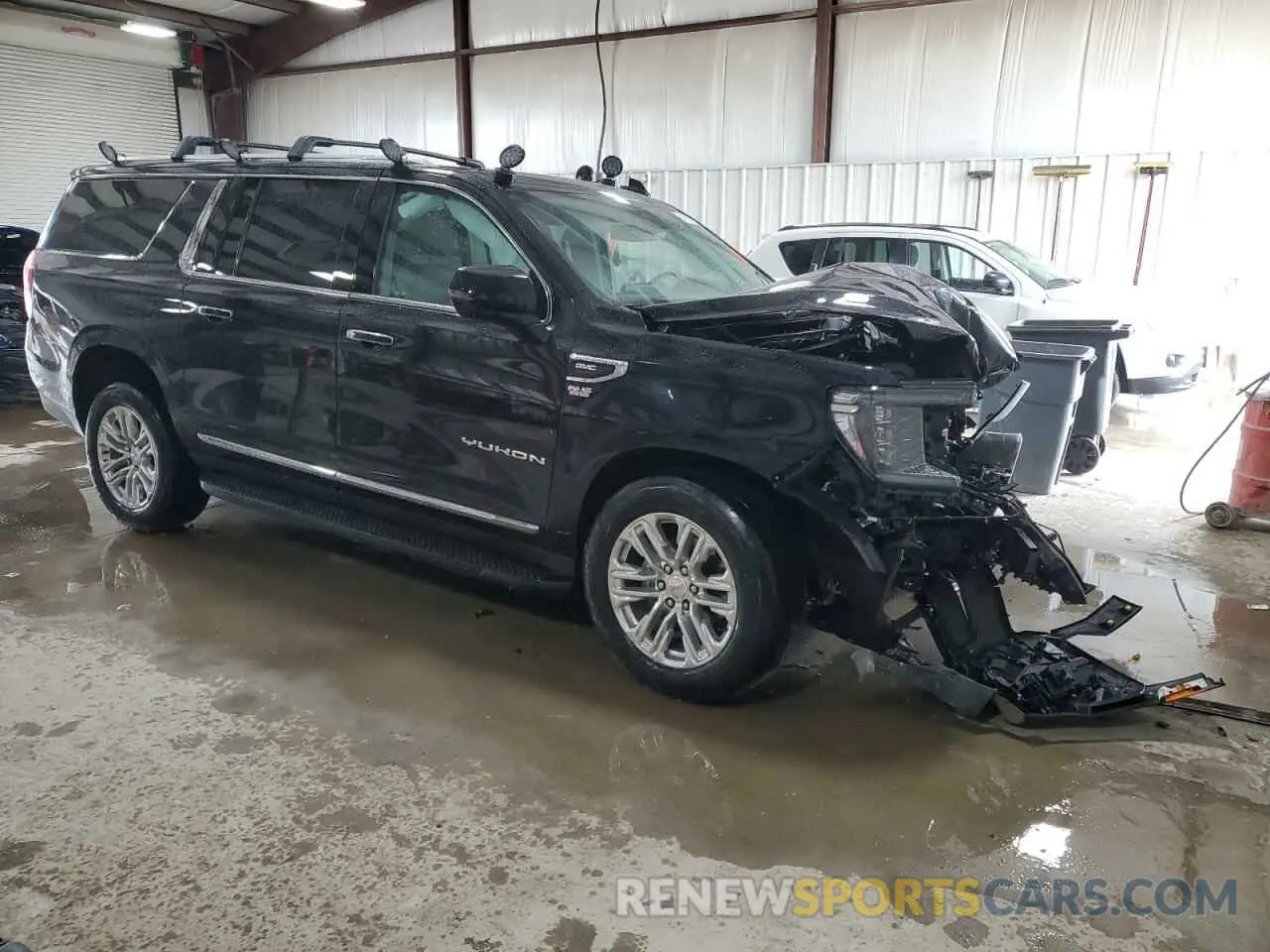 4 fotografías del automóvil dañado 1GKS2GKD2PR255643 GMC YUKON 2023