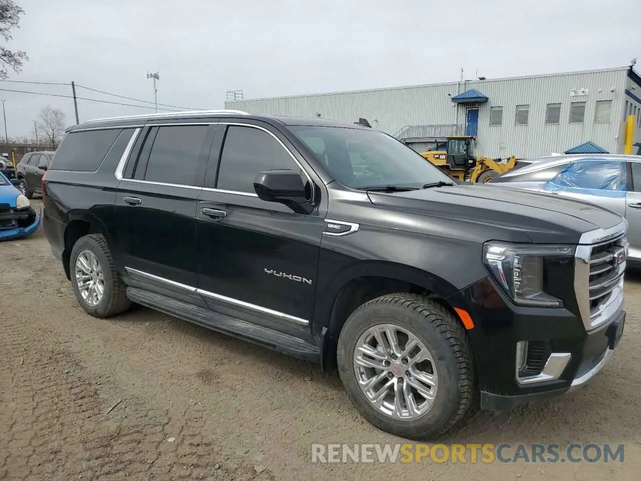 4 fotografías del automóvil dañado 1GKS2GKD6PR214836 GMC YUKON 2023