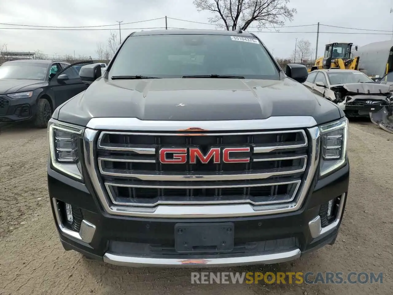 5 fotografías del automóvil dañado 1GKS2GKD6PR214836 GMC YUKON 2023