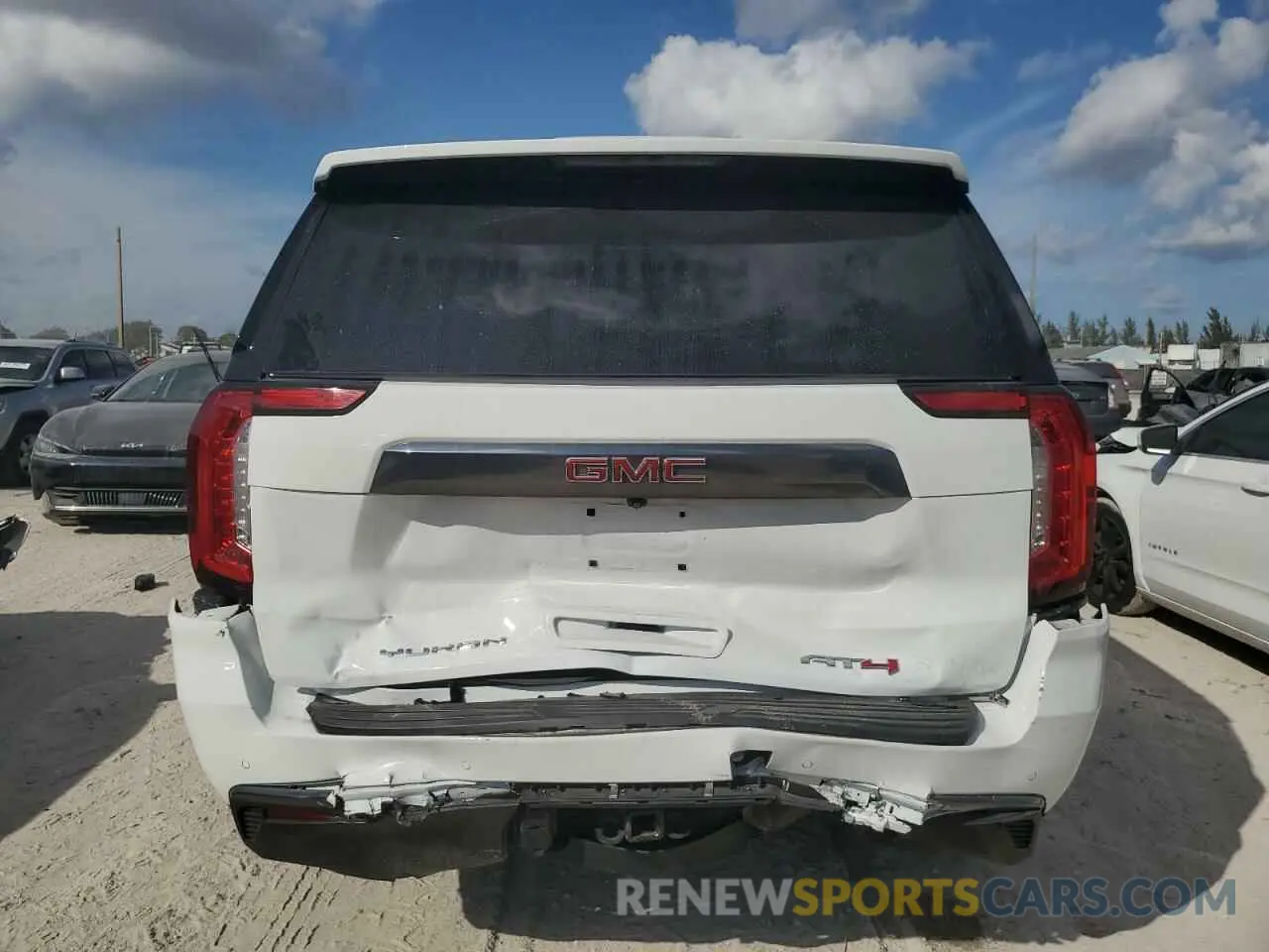 6 fotografías del automóvil dañado 1GKS2HKD2PR463611 GMC YUKON 2023