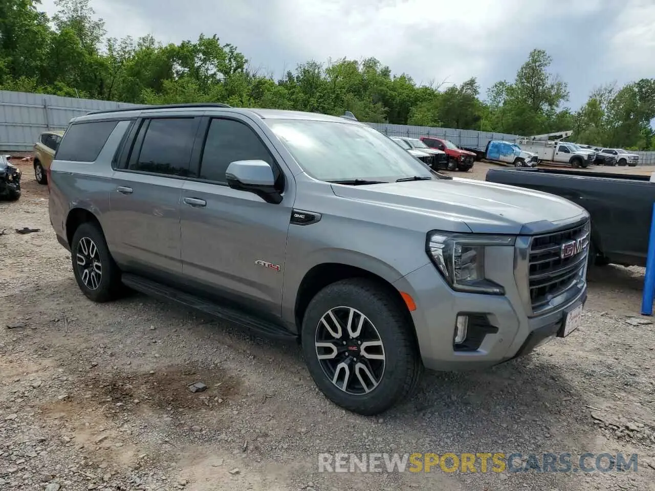4 fotografías del automóvil dañado 1GKS2HKD5PR548748 GMC YUKON 2023