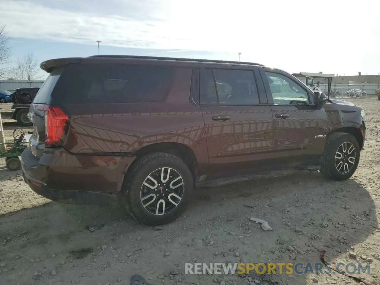 3 fotografías del automóvil dañado 1GKS2HKD6PR531134 GMC YUKON 2023