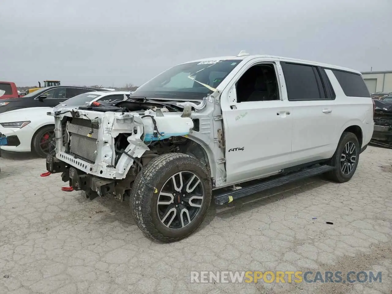 1 fotografías del automóvil dañado 1GKS2HKL4PR388756 GMC YUKON 2023
