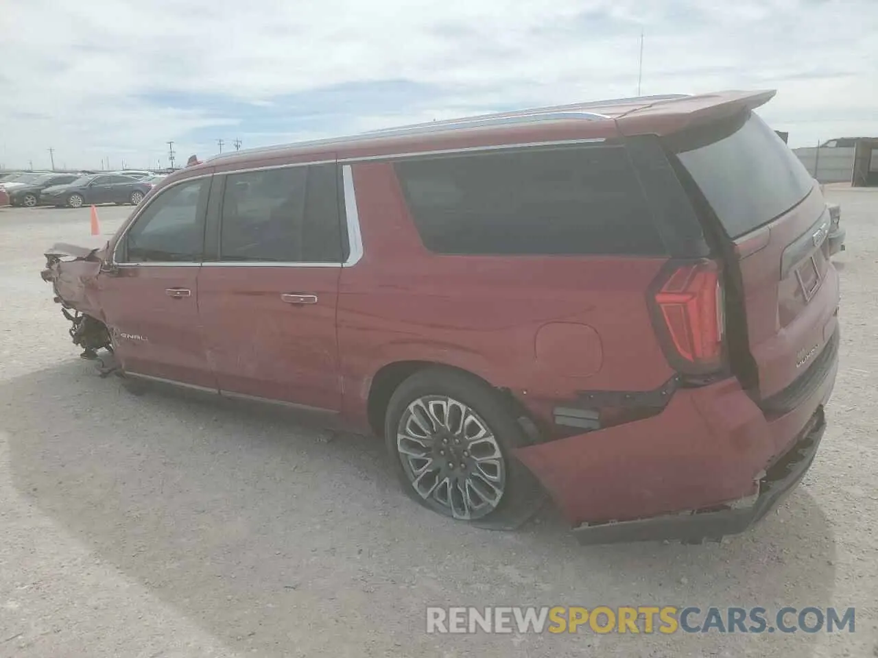 2 fotografías del automóvil dañado 1GKS2KKT9PR245203 GMC YUKON 2023