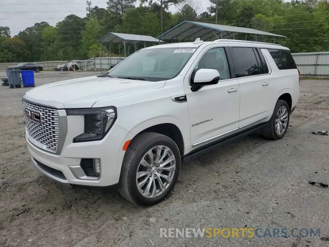 1 fotografías del automóvil dañado 1GKS1JKL4RR312788 GMC YUKON 2024