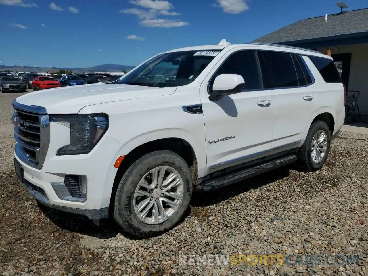 1 fotografías del automóvil dañado 1GKS2BKD1RR233137 GMC YUKON 2024