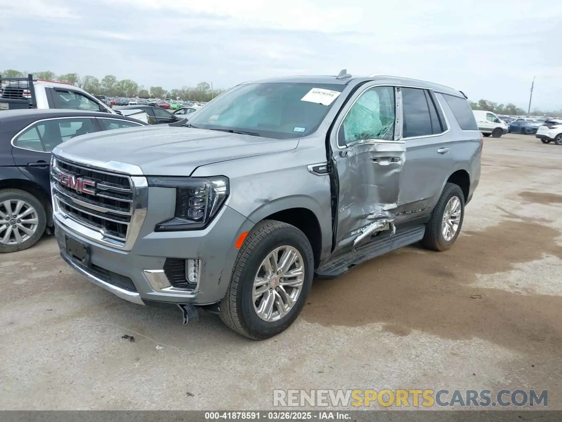 2 fotografías del automóvil dañado 1GKS2BKD9RR282361 GMC YUKON 2024