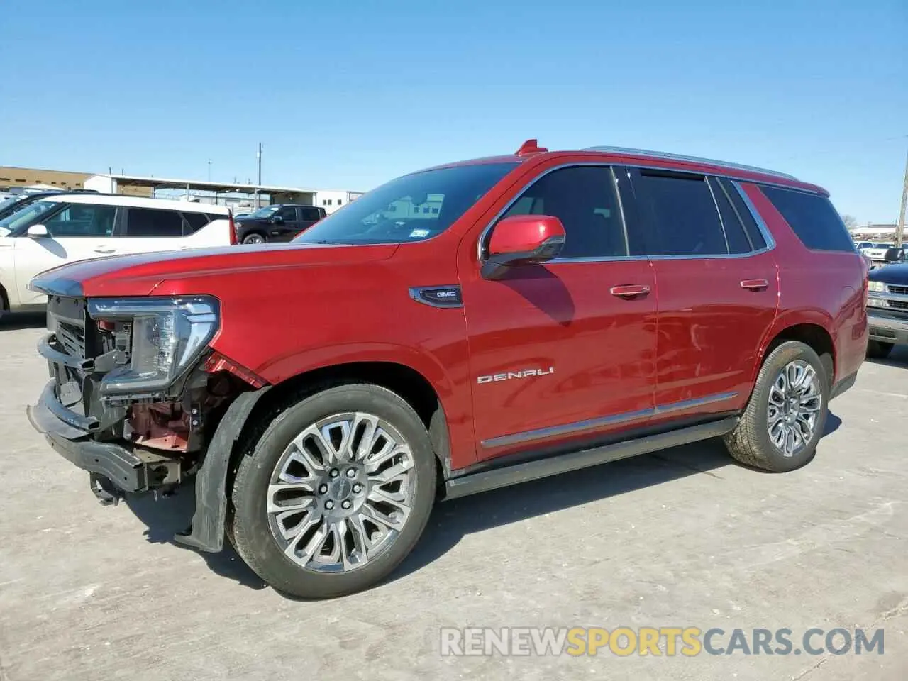 1 fotografías del automóvil dañado 1GKS2EKL1RR282573 GMC YUKON 2024