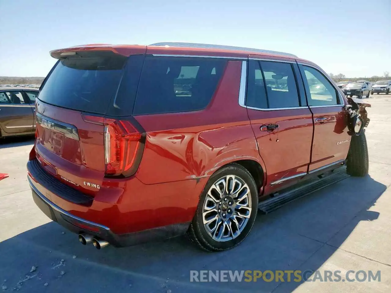 3 fotografías del automóvil dañado 1GKS2EKL1RR282573 GMC YUKON 2024